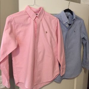 Boys long-sleeve button downs